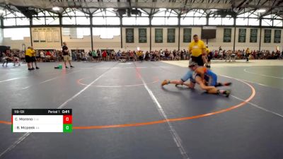 119-131 lbs Quarterfinal - Brier Mcpeek, Alber Athletics vs Colton Moreno, Harvard Wrestling Club