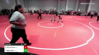 130 lbs Quarterfinal - Cole Schumacher, Mat Demon WC vs Travis Sepulveda, Team Selma