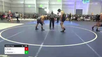 195 lbs Quarterfinal - Spencer Bryan, Bay Area Dragons vs Andrew Mannion, The Club