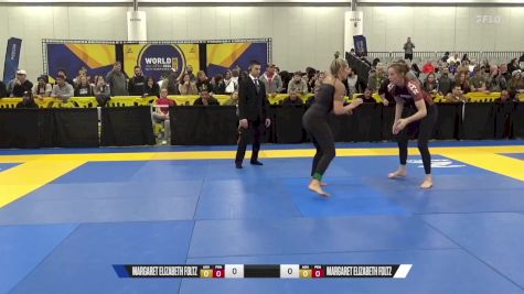 Margaret Elizabeth Foltz vs Tawnya Lynne Komlofske 2024 World IBJJF Jiu-Jitsu No-Gi Championship