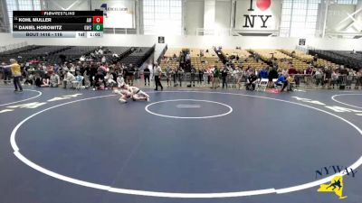 116 lbs Semifinal - Daniel Horowitz, GPS Wrestling Club vs Kohl Muller, Anarchy Wrestling