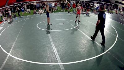 92 lbs Cons. Quarters - Keller Watt, Montana vs Jedidiah Erekson, Idaho