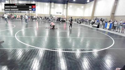 150 lbs Consi Of 16 #2 - Derik Palmer, Eagle Wrestling Club vs Bryce Vasquez, Bishop Verot