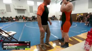 Quarterfinal - Jacob Christerales, Powell Middle School vs Sadie Goldsberry, Riverton Middle School