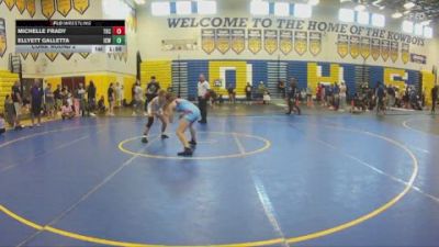 110 lbs Cons. Round 2 - Michelle Frady, Florida High vs Ellyett Galletta, Grapple Academy