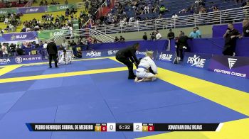 Jonathan Diaz Rojas vs Pedro Henrique Sobral De Medeiro 2025 Brasileiro Jiu-Jitsu IBJJF