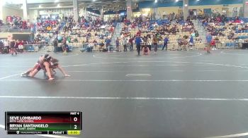 126 lbs Cons. Semi - Seve Lombardo, Boys` Latin School vs Bryan Santangelo, Mount Saint Joseph