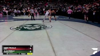 4A 172 lbs Champ. Round 1 - Alan Padilla, Pojoaque Valley vs Aiden Trujillo, Aztec