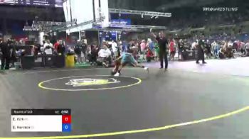 120 lbs Round Of 128 - Eli Kirk, Oklahoma vs Ezra Herrera, Colorado