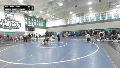 138 lbs Champ. Round 2 - Eric Castellanos, Walnut vs Samuel Ramierez-Navas, Santa Barbara