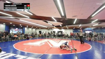 75 lbs Cons. Semi - Mason Choate, Idaho Gold Wrestling Club vs Benton Hughes, Middleton Wrestling Club