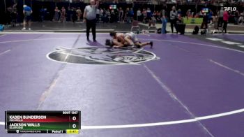 138 lbs Cons. Round 5 - Jackson Walls, Scappoose vs Kaden Bunderson, Pocatello