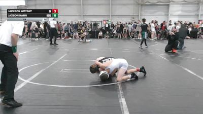 84 lbs Semis & 1st Wrestleback (8 Team) - Jackson Weyant, Rising Kingz vs Jaxson Hahn, Neighborhood Wrestling