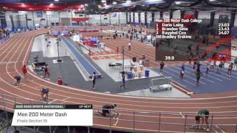 Men's 200m, Finals 15