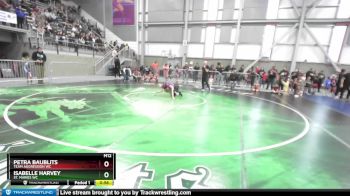 62 lbs Champ. Round 1 - Isabelle Harvey, St. Maries WC vs Petra Baublits, Team Aggression WC