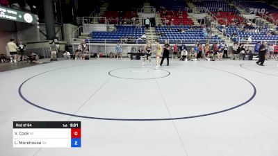 175 lbs Rnd Of 64 - Vincent Cook, WI vs Logan Morehouse, OH