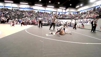 67-70 lbs Quarterfinal - Zeke Jansing, Norman Grappling Club vs Raytin Priddy, Noble Takedown Club