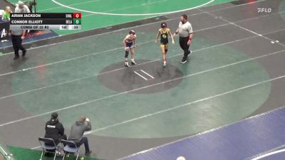 110 lbs Consi Of 32 #2 - Arian Jackson, Shaler vs Connor Elliott, Delaware Valley