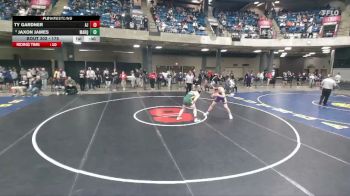 175 lbs Champ. Round 2 - Jaxon James, Stevenson vs Ty Gardner, Bloomington