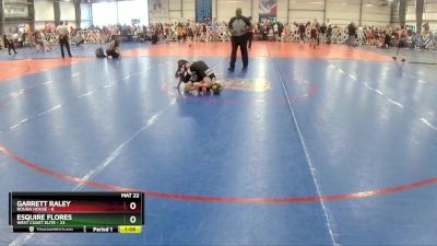 68 lbs Rd# 6- 9:00am Saturday Final Pool - Esquire Flores, West Coast Elite vs Garrett Raley, Rough House