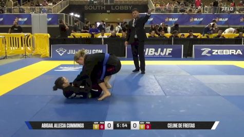 Abigail Allecia Cummings vs Celine De Freitas 2026 Pan Jiu Jitsu IBJJF Championship