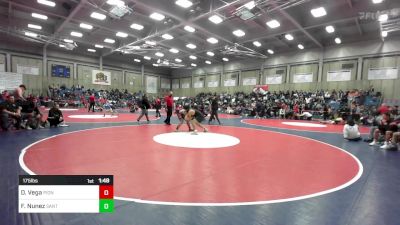 175 lbs Round Of 64 - Dan Vega, Pioneer Valley vs Fernando Nunez, Santa Ynez Valley U H S