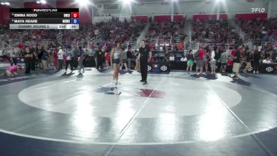 155 lbs Champ. Round 2 - Olivia Fox, Beat The Streets Cleveland vs Eliana Winfrey, TC Takedown Wrestling Club