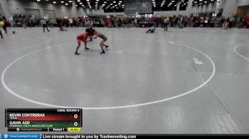 113 lbs Cons. Round 5 - Gavin Ash, Monrovia Youth Wrestling Club vs Kevin Contreras, Texas