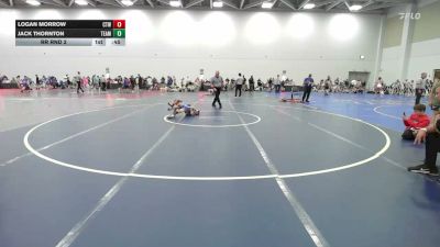 60 lbs Rr Rnd 2 - Logan Morrow, CTWHALE Narwhal - EL vs Jack Thornton, Team Diamond Fish - EL