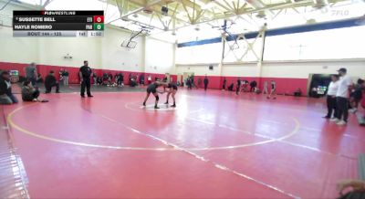 125 lbs Champ. Round 1 - Hayle Romero, Paramount vs Sussette Bell, Etiwanda