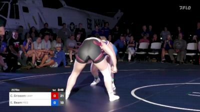 207 lbs Final - Carlea Grissom, Campbellsville Women vs Ella Beam, Presbyterian College Women