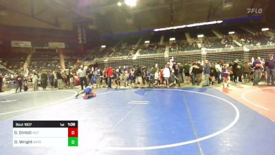 102 lbs Round Of 16 - Greyson Gintoli, Victory vs Drew Wright, Natrona Colts