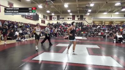 175 lbs Round 3 - Hunter Sauer, Alburnett vs Marcus Bear, South Tama County