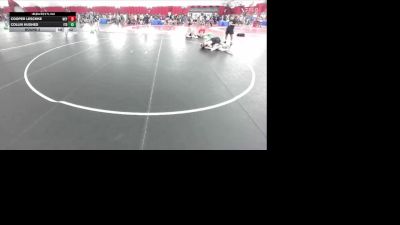 168-168 lbs Round 2 - Collin Hughes, Illinois Top Dawgs vs Cooper Leschke, Weyauwega-Fremont