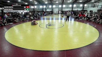 106 lbs Round 1 (8 Team) - Gavin Decol, Uintah vs Cache Smith, Bear River