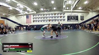 215 lbs 1st Place Match - Danny Zmorowski, Lake Catholic vs Sammy Salem, WestLake