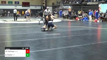 157 lbs Consolation - Markus Hartman, Army vs Bo Pipher, Penn State