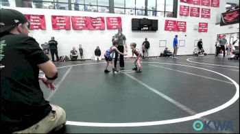 52 lbs Round Of 16 - Carver Pearson, Hinton Takedown Club vs Andrew Baker, Standfast