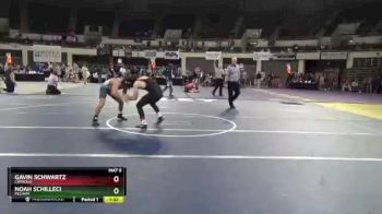 152 lbs Champ. Round 2 - Noah Schilleci, Pelham vs Gavin Schwartz, Catholic