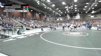 2A 215 lbs Cons. Round 3 - Rustyn Mackelprang, Parowan vs Beau Jackson, South Summit