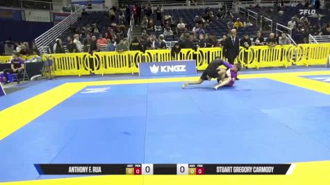 Stuart Gregory Carmody vs Anthony F. Rua 2025 Pan IBJJF Jiu-Jitsu No-Gi Championship
