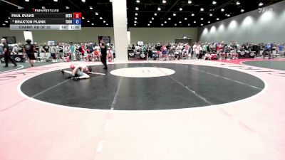 113 lbs Champ. Rd Of 32 - Paul Evans, BRTC vs Braxton Plunk, Three Style Of Oklahoma