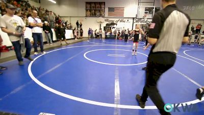 80 lbs Consolation - Henry Lake, R.A.W. vs Haze Ross, Brushy Wrestling Club