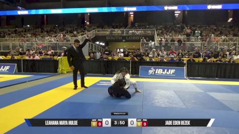 Jade Eden Bezek vs Leahana Maya Hulse 2025 Pan Kids Jiu-Jitsu IBJJF Championship