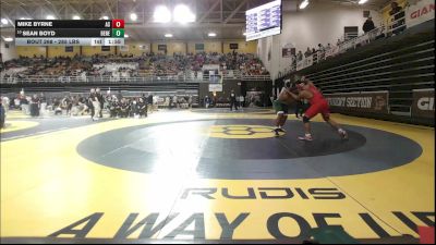 285 lbs Round Of 32 - Mike Byrne, Archbishop Spalding vs Sean Boyd, Benedictine College Prep