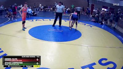 122 lbs Cons. Round 2 - Arseel Eliya, Norsemen Wrestling Club vs Ethan Carpenter, Rebel Wrestling Club