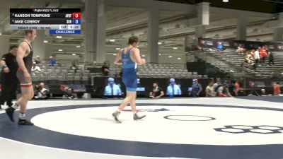 92 kg Quarters - Karson Tompkins, Air Force Regional Training Center vs Jake Conroy, Spartan Combat RTC