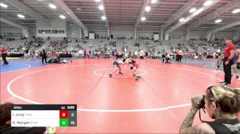 95 lbs Round Of 16 - Isaac Jung, Team Nauman vs Ryan Morgan, Shore Thing Surf