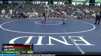 195 lbs Quarterfinals (8 Team) - Cody Abston, Tuttle vs Trae Kibble, Cache