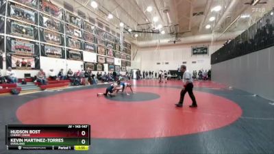 143-147 lbs Round 2 - Hudson Bost, Cherry Creek vs Kevin Martinez-Torres, Overland